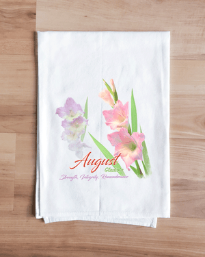 Gladiola - August Flower Towel