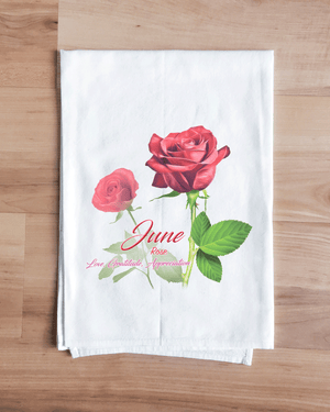 Rose - June Flower Towel