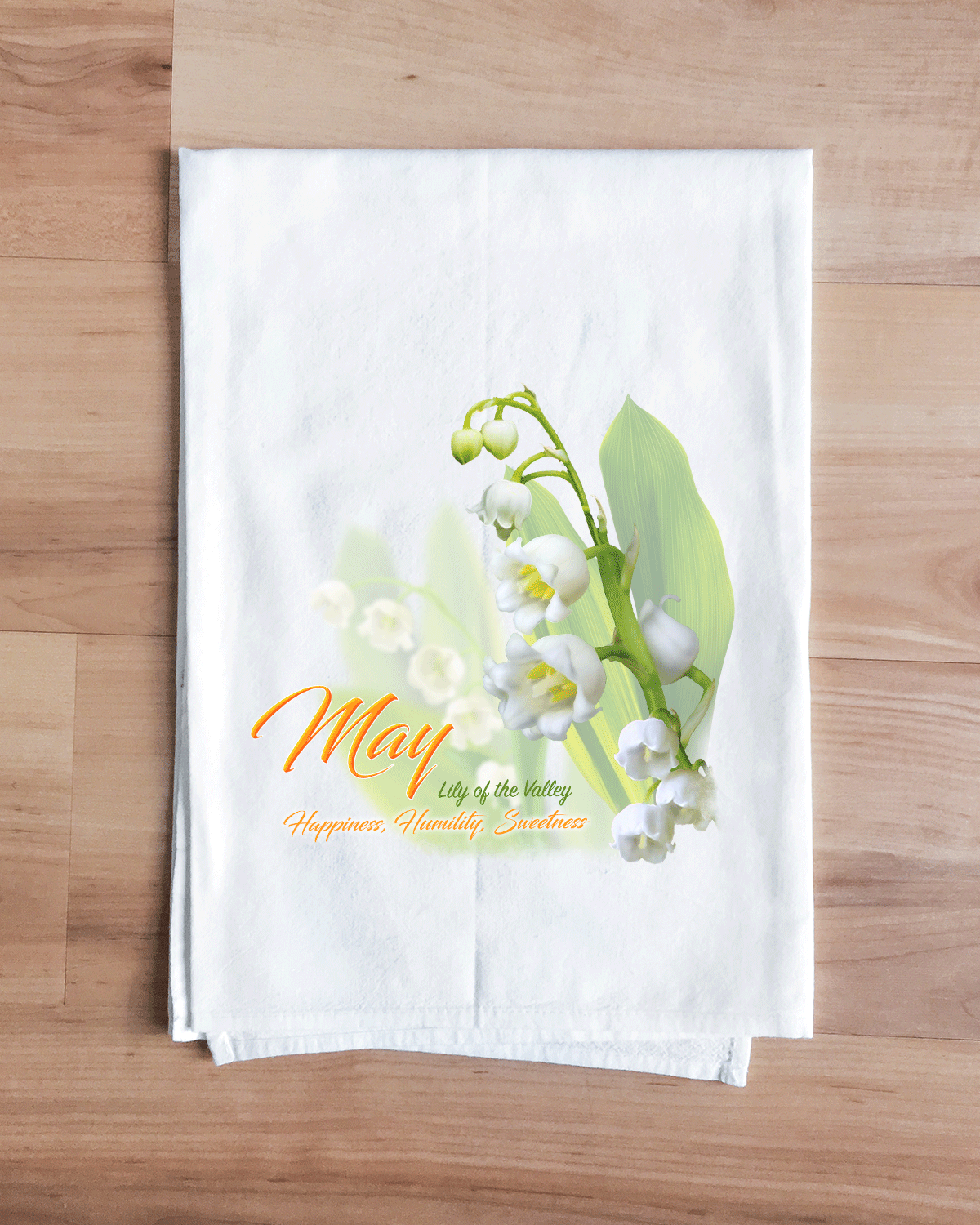 Lily of the Valley - May Flower Towel