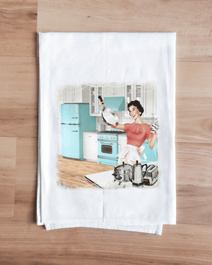Turquoise Classic Kitchen Towel