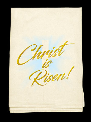 0E- Christ is Risen Tee-Towel™