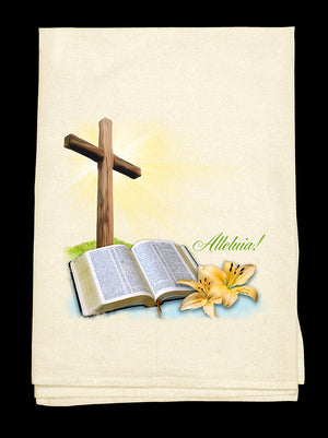 0E- Cross n Bible Tee-Towel™