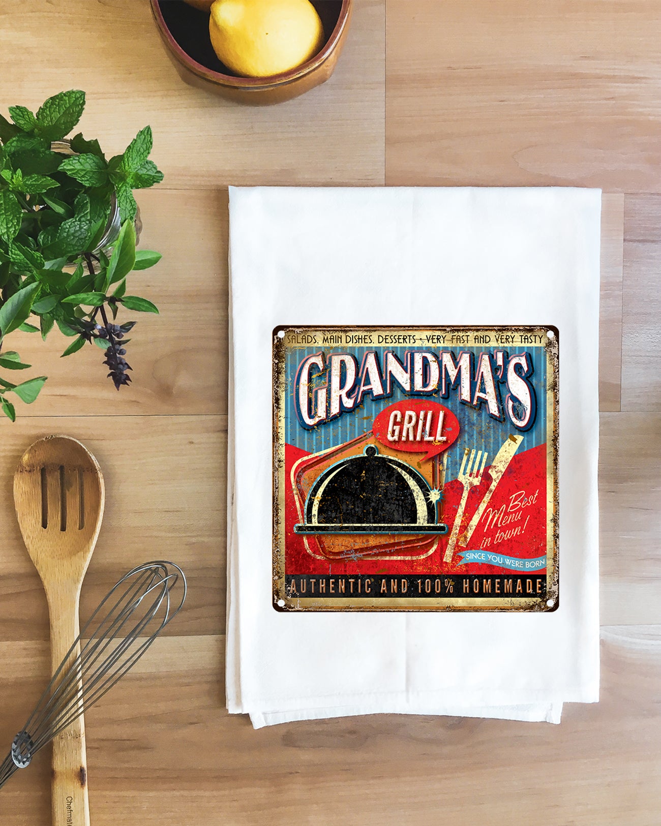 Grandma's Grill Towel