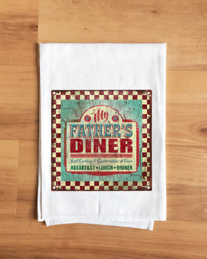 Father's Diner Towel