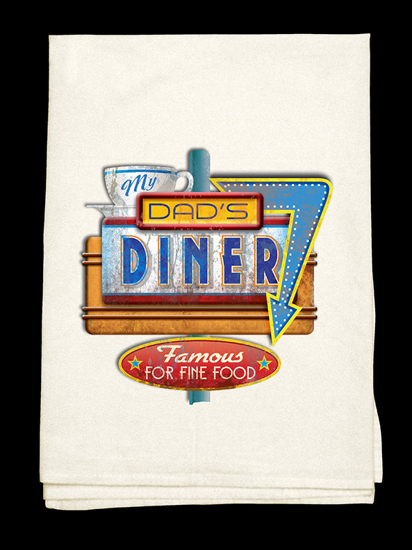 Dad's Diner Towel