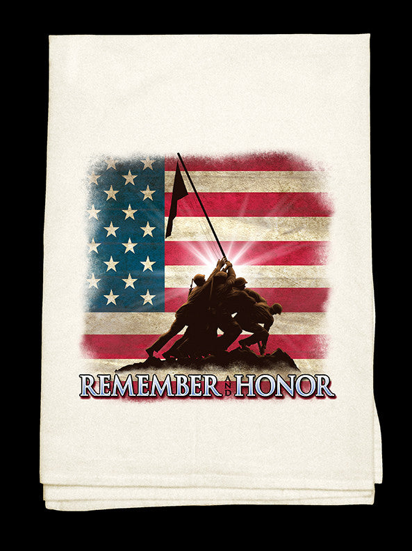 Honor Our Veterans Towel