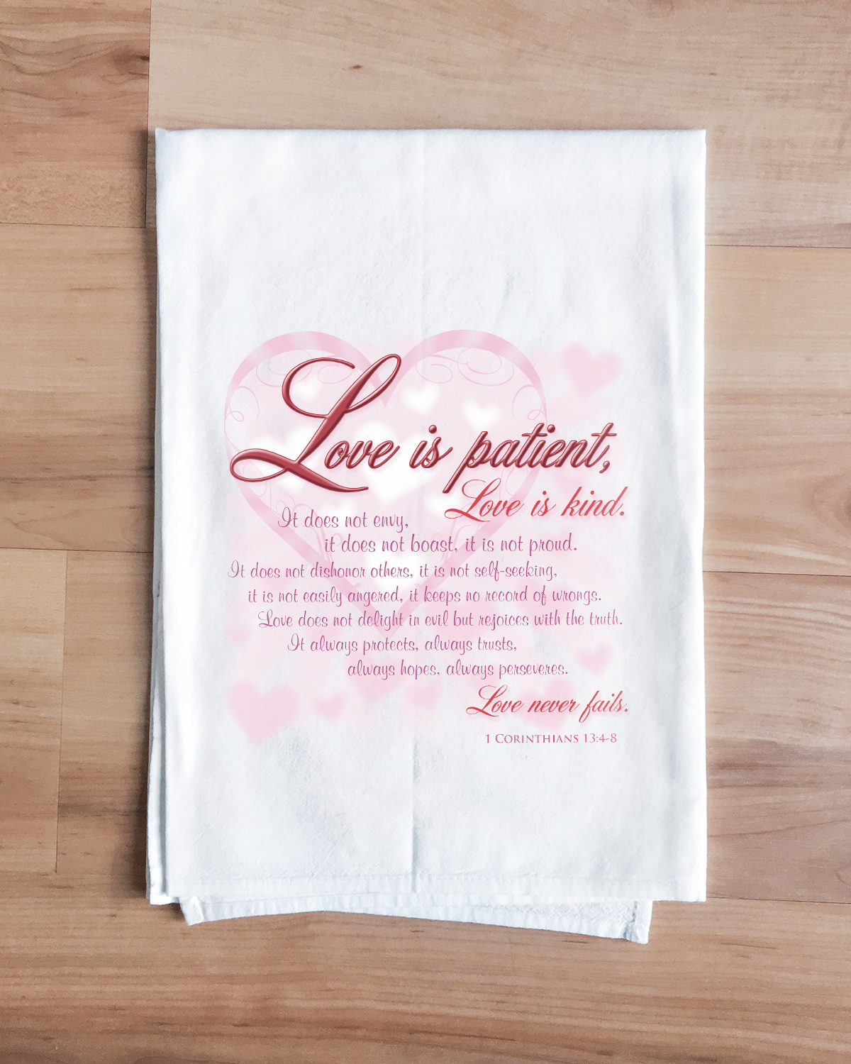 Love is Patient Towel